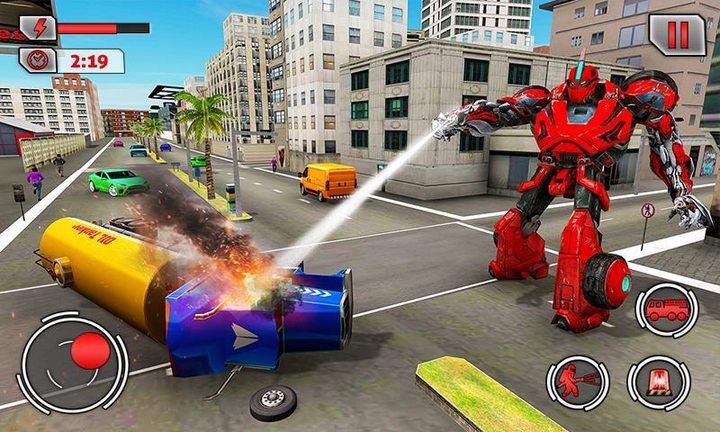 Fire Truck Games: Robot Games Screenshot 3