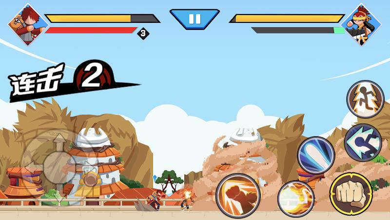 Stickman Ninja Warriors Fight ภาพหน้าจอ 2