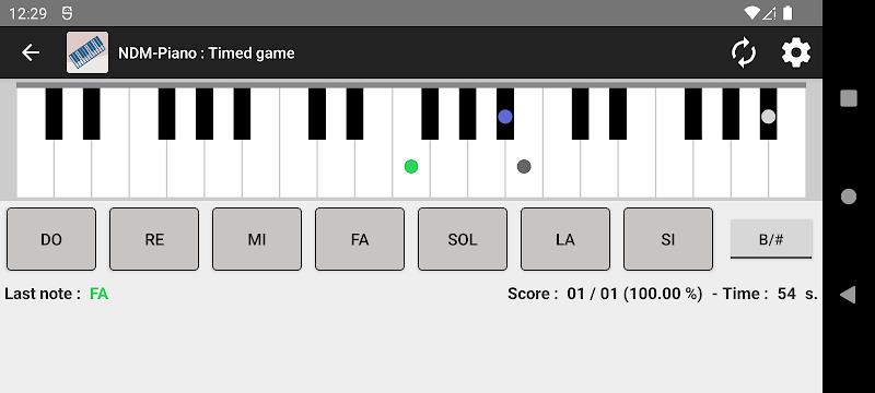 NDM - Piano (Read music) Screenshot 1