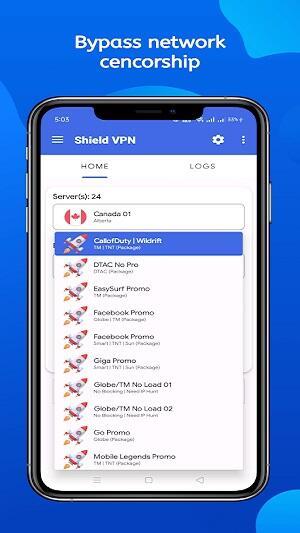 Shield VPN Mod應用截圖第3張