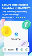 Bittime: Buy Bitcoin & Crypto ภาพหน้าจอ 3