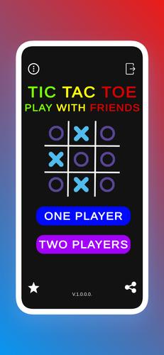 Schermata Tic Tac Toe - 2 Player Offline 1