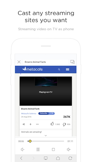 QuickCast|Web Video|Chromecast/DLNA/Airplay/FireTV應用截圖第1張