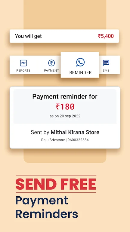 Khatabook Credit Account Book應用截圖第4張