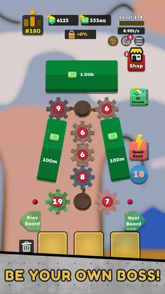 Idle Gear Factory Tycoon Capture d'écran 3