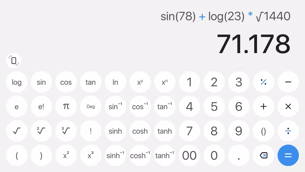 Simple Calculator for Android Скриншот 3
