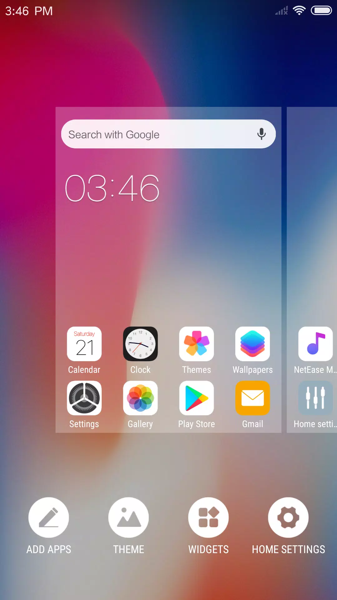 iLauncher Tangkapan skrin 2
