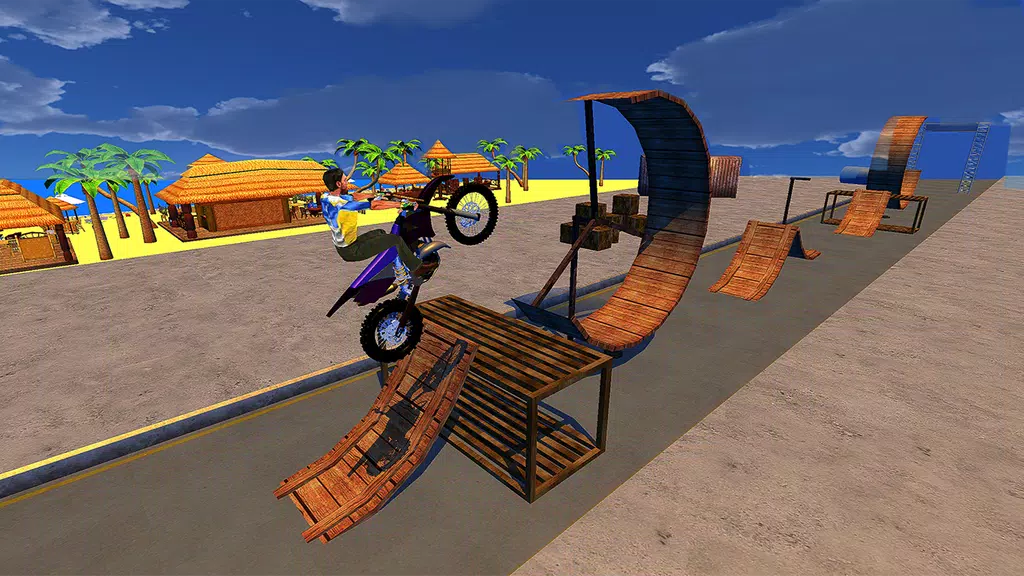 Racing Bike Stunts & Ramp Riding Screenshot 2