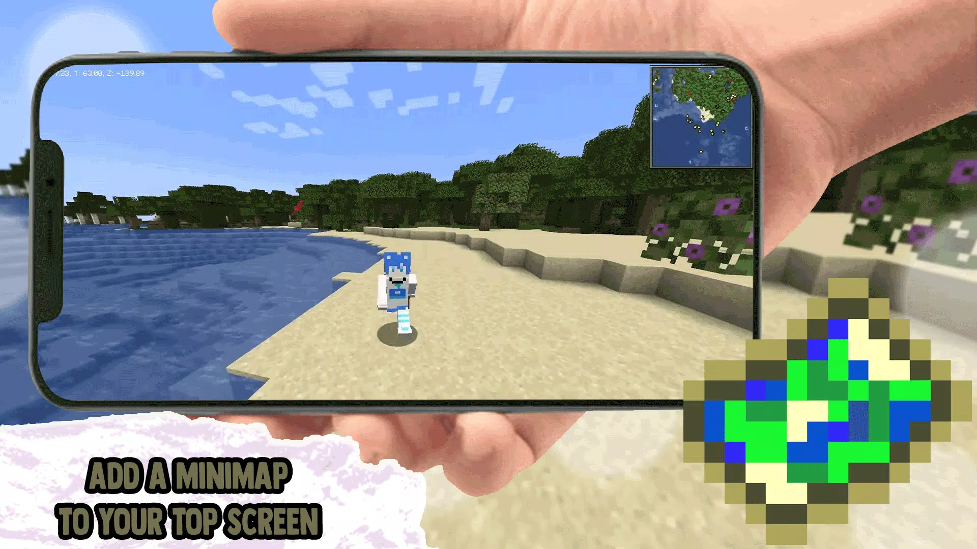 Minimap Mod Addons for MCPE Capture d'écran 4