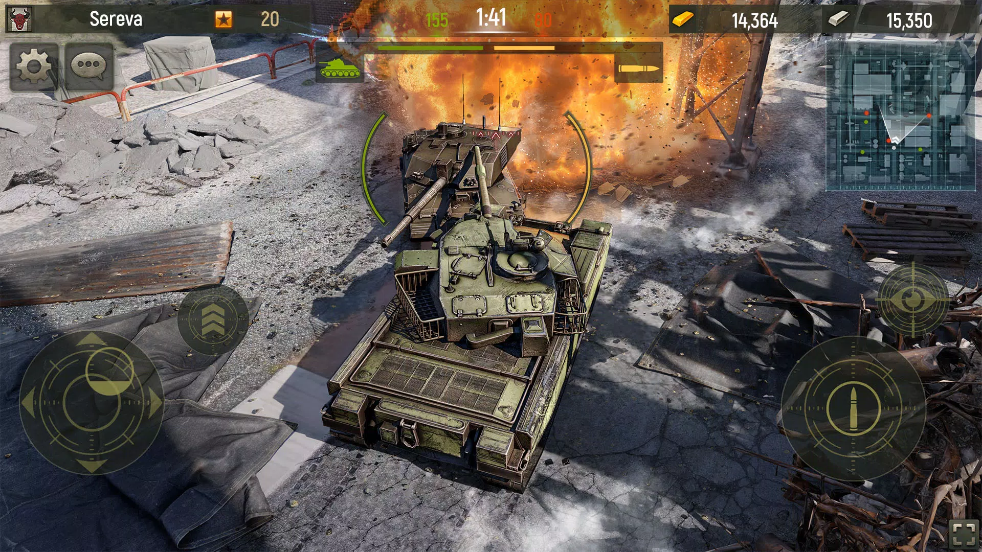 Grand Tanks: WW2 Tank Games應用截圖第2張