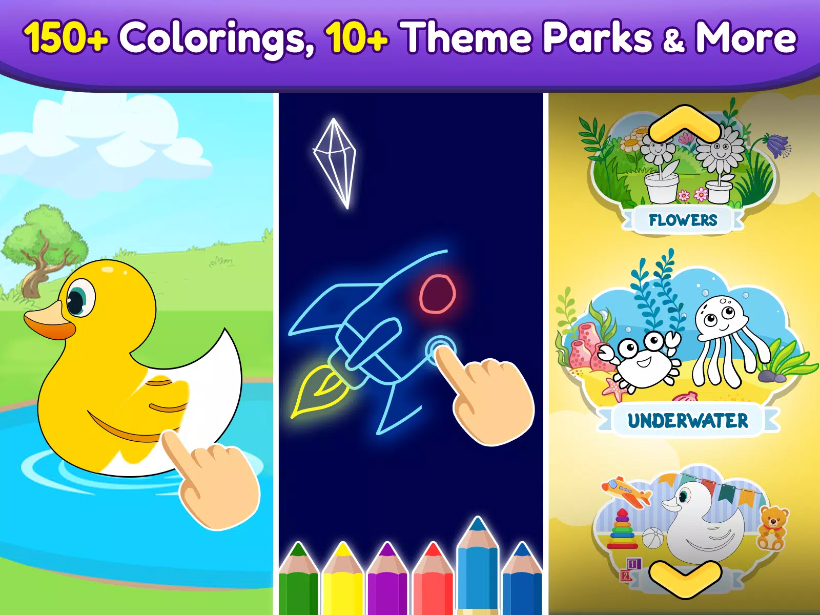 Coloring games for kids: 2-5 y应用截图第1张