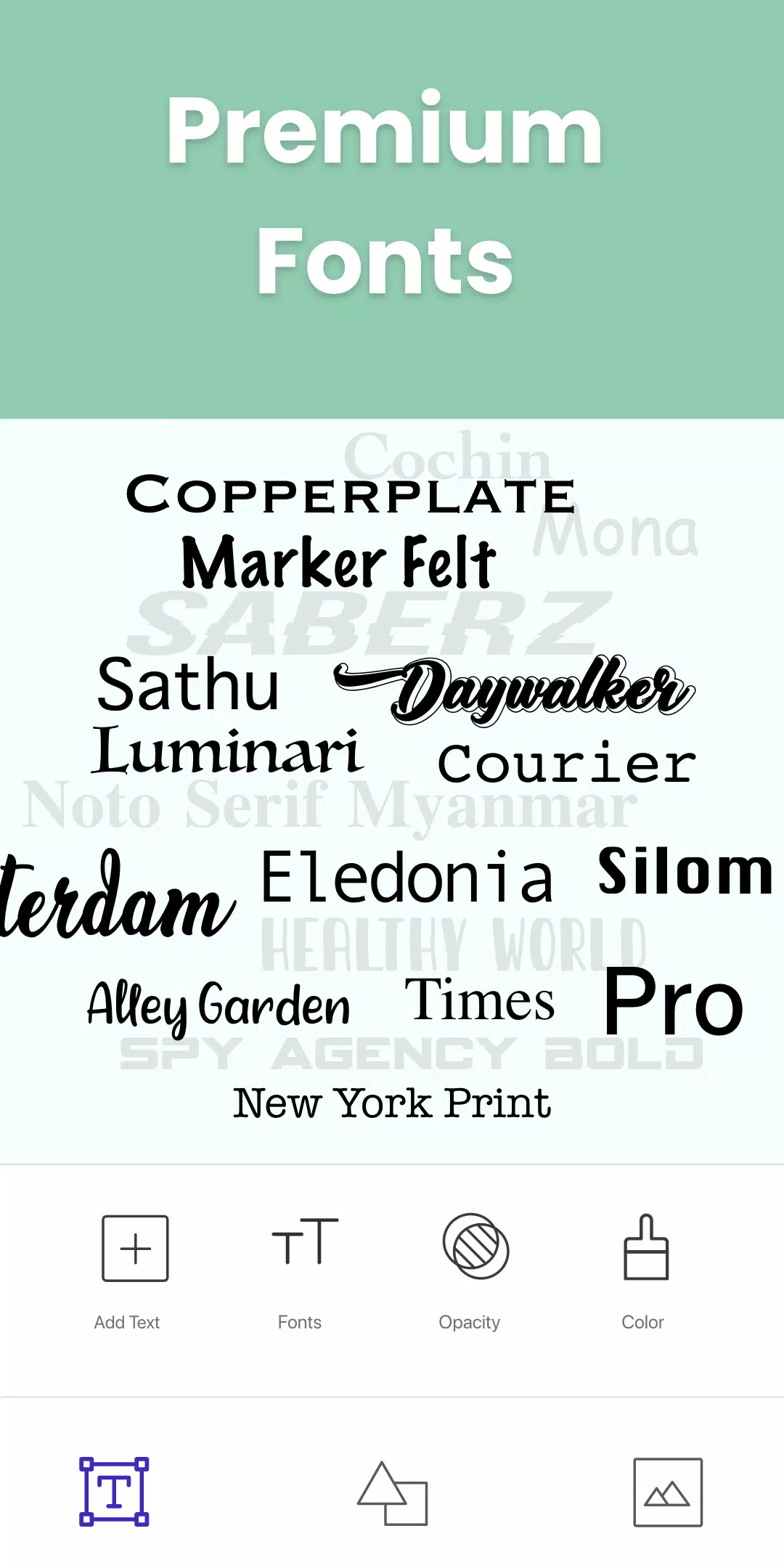 Logoshop - Logo Maker Free & Graphic Design App Captura de pantalla 2