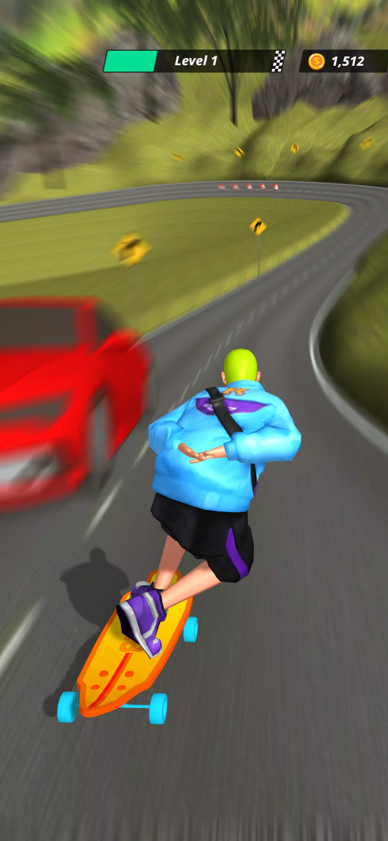 Downhill Racer Скриншот 1