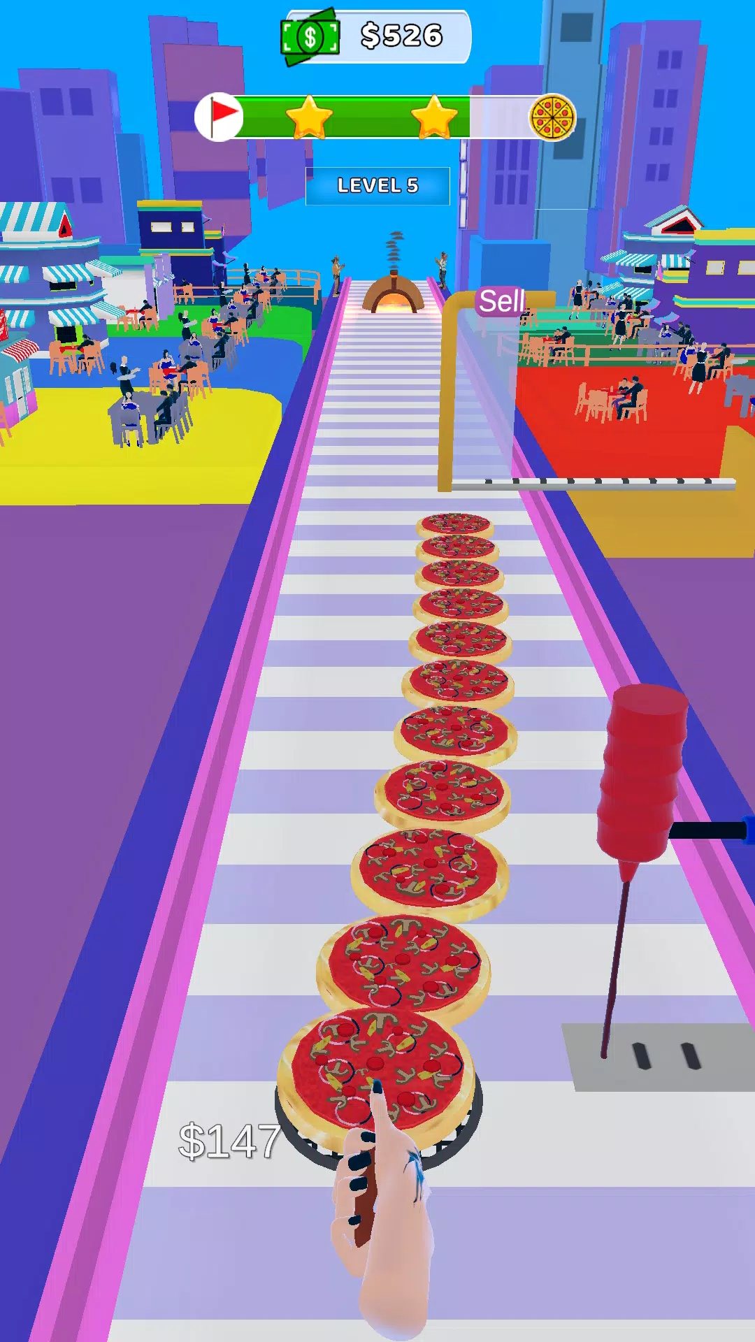 Pizza Stack : Pizza Cooking 3D Tangkapan skrin 1