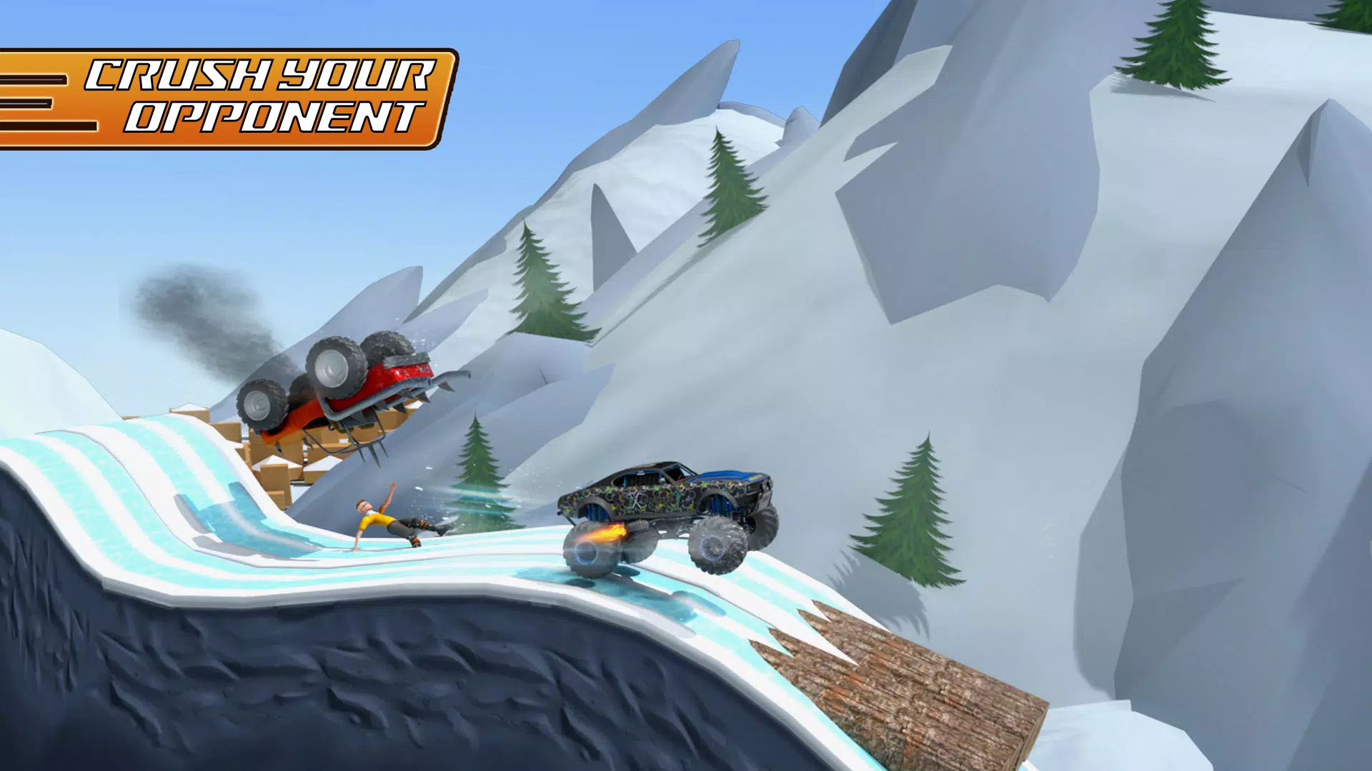 Uphill Racing - Hill Jump Game Ảnh chụp màn hình 2