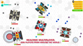 Battle.io Tank Battle Game Tangkapan skrin 2