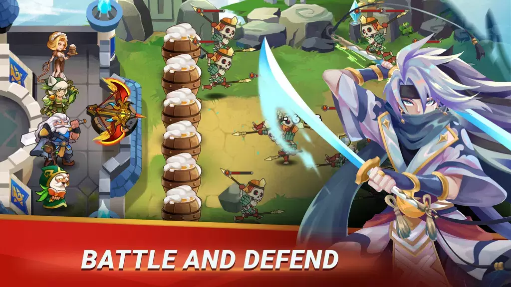 Castle Defender Premium ဖန်သားပြင်ဓာတ်ပုံ 1