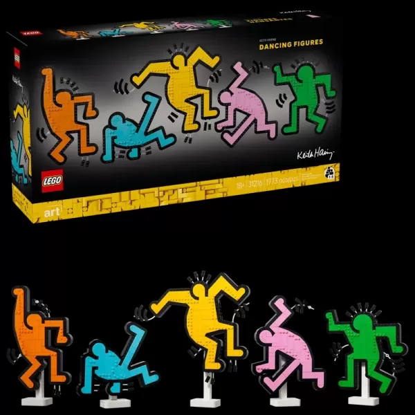 Keith Haring LEGO art set