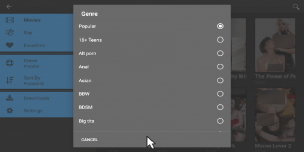 Porn Time應用截圖第1張