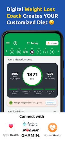 Low Carb Tracker & Recipes App Screenshot 2