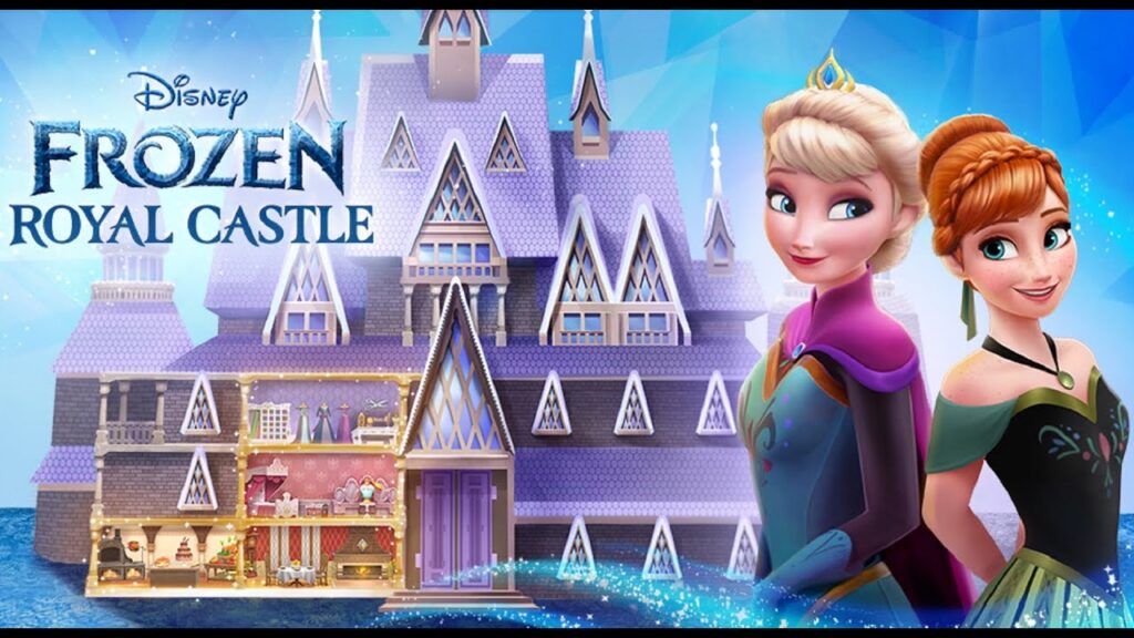 Bir kardan adam veya kale inşa etmek ister misiniz? Disney Dondurulmuş Kraliyet Kalesi Android'e çarpıyor!