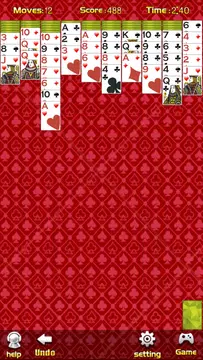 Spider Solitaire 2016 Capture d'écran 3