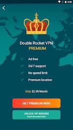 Double Rocket vpn - turbo vpn Ảnh chụp màn hình 3