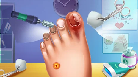 Foot Doctor ASMR Offline Games應用截圖第4張