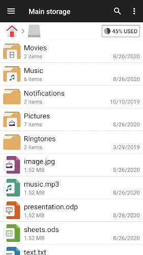 File Manager ภาพหน้าจอ 2