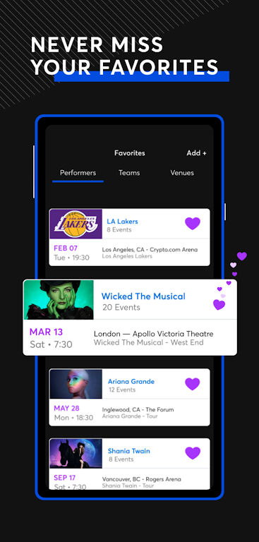 Ticketmaster－Buy, Sell Tickets 스크린샷 3