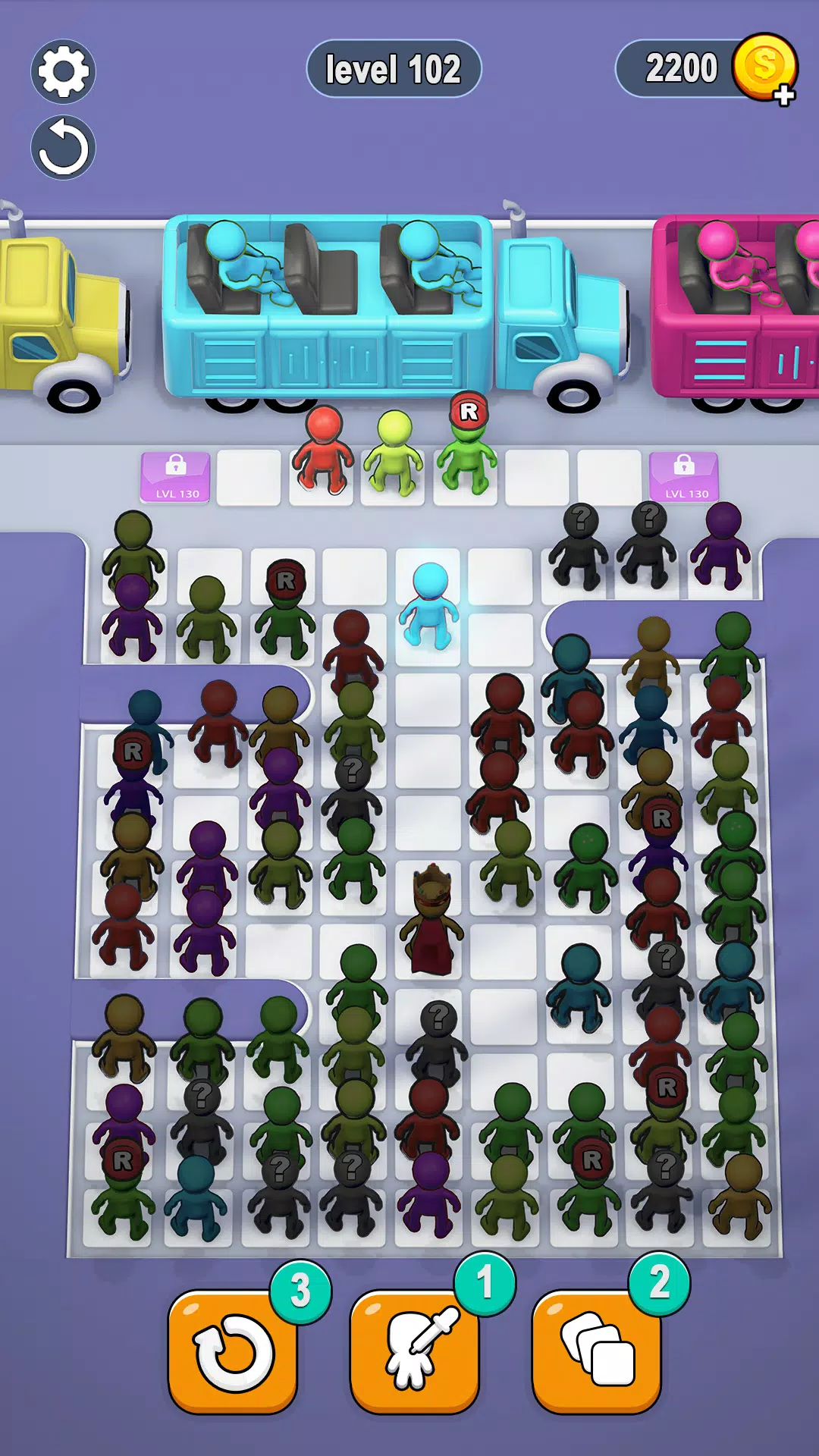 Bus Jam 3D Games Tangkapan skrin 4