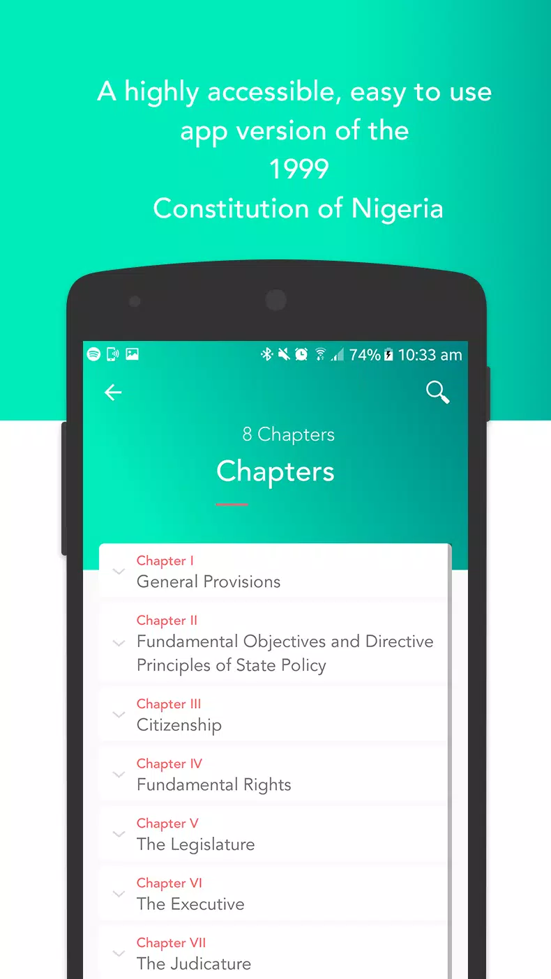The Nigerian Constitution 1999 Captura de pantalla 3