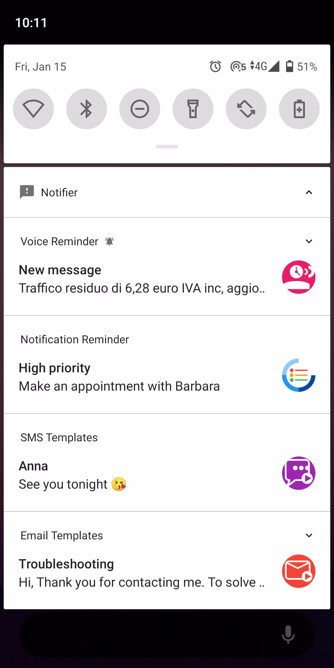 Fake Notifications स्क्रीनशॉट 3