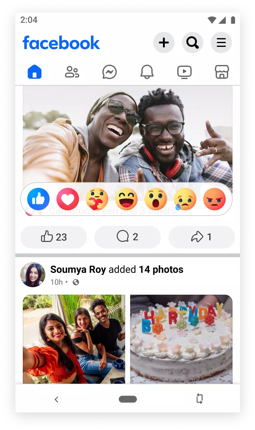 Facebook Lite Captura de pantalla 2