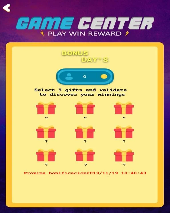 Schermata Game Center 3