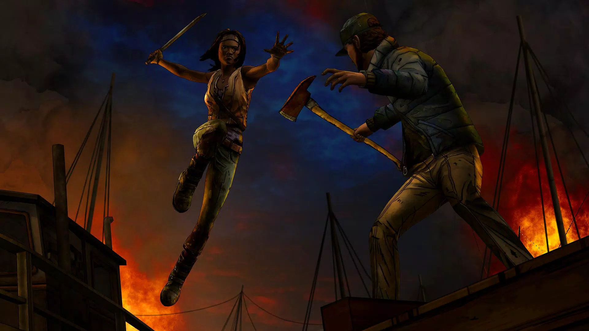 The Walking Dead: Michonne Captura de pantalla 1