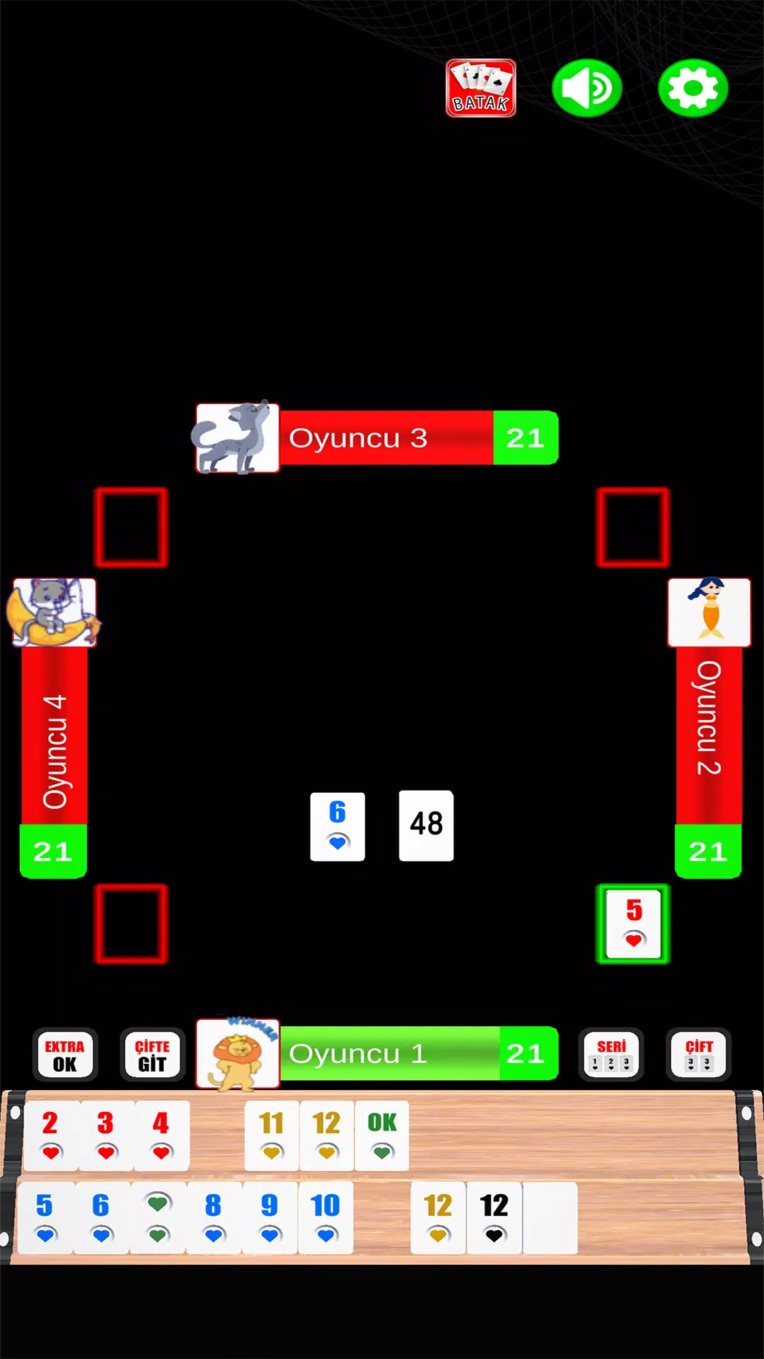 Okey - internetsiz Dikey ekran Capture d'écran 4