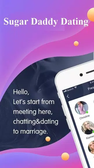 Sugar Daddy Dating App and Seeking Sugar Partner 스크린샷 1