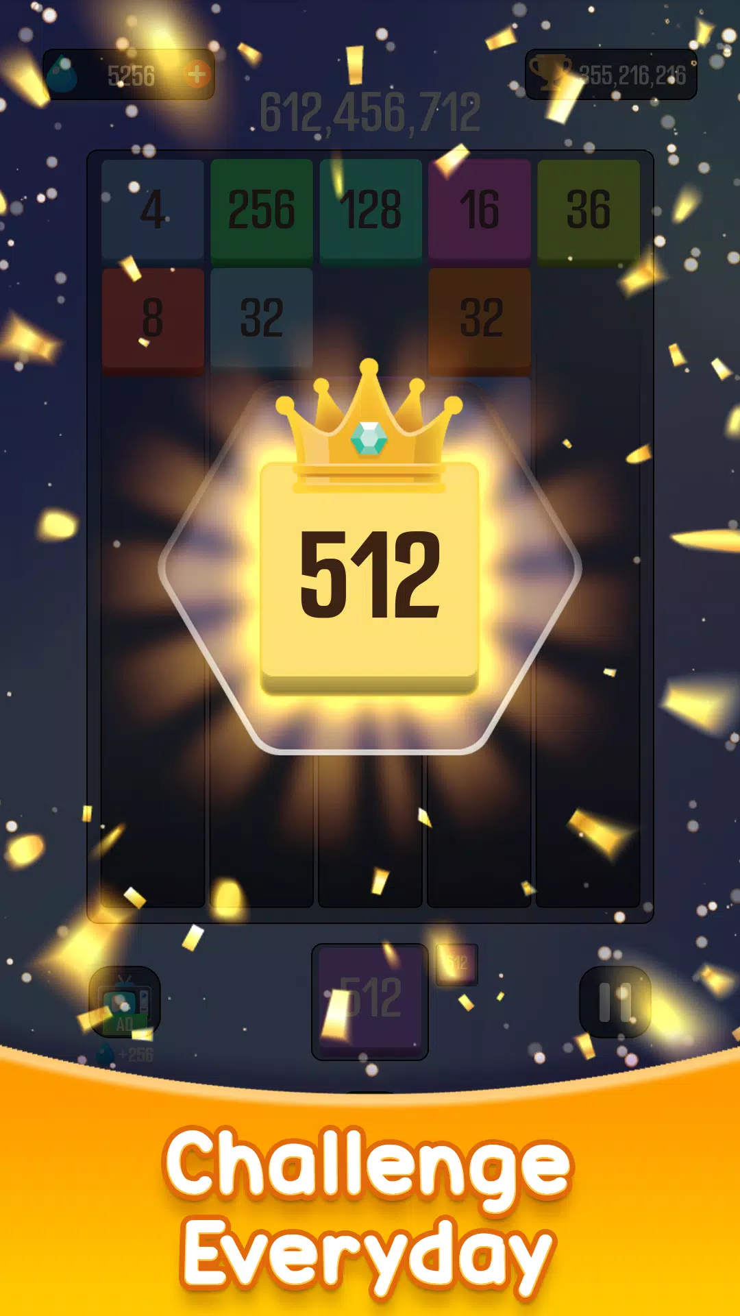 Number Merging Master Zrzut ekranu 1