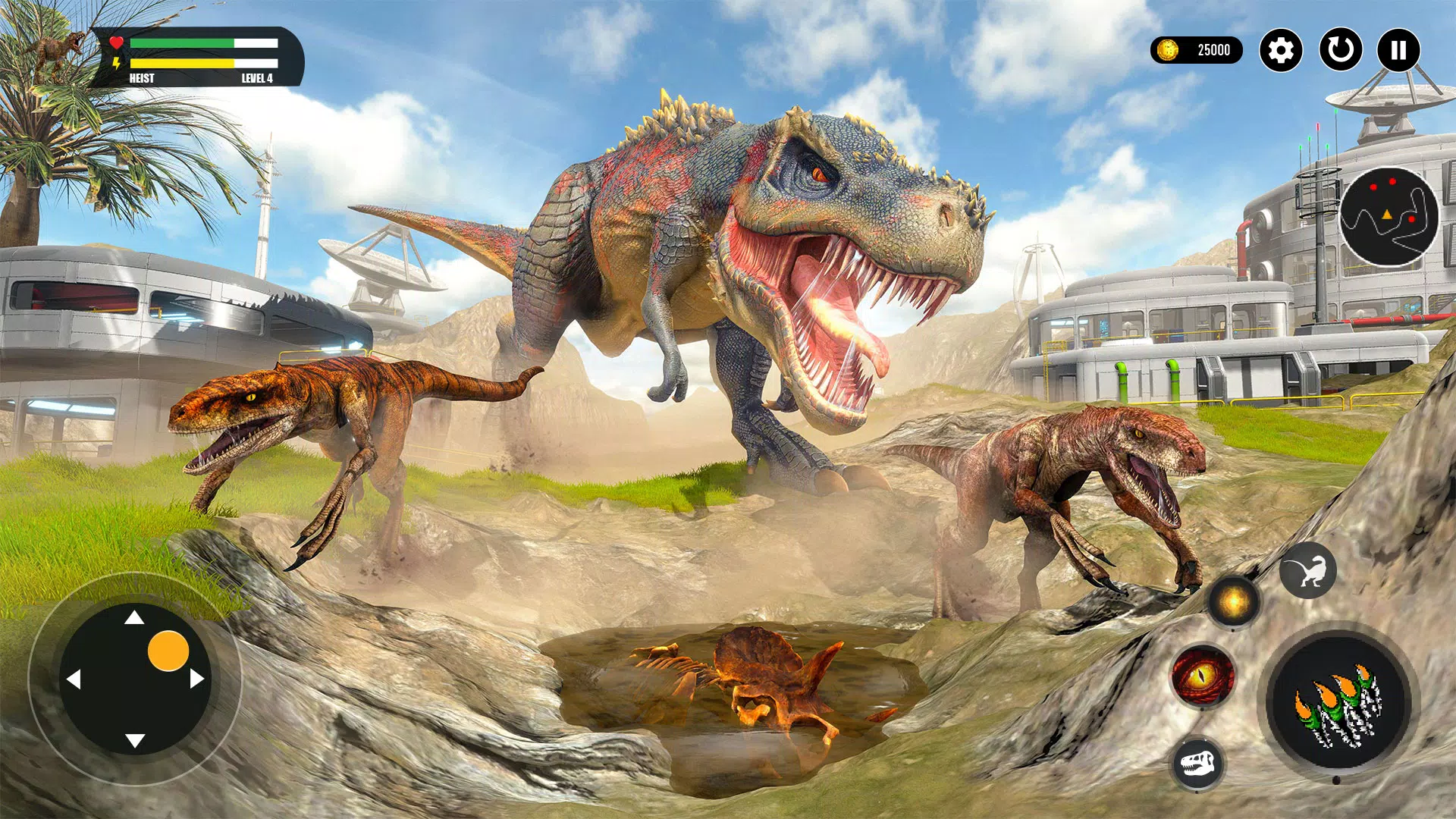 Real Dinosaur Simulator Games Tangkapan skrin 2
