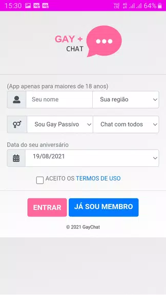 Lgbtqia+ Chat: LGBT Dating Zrzut ekranu 3