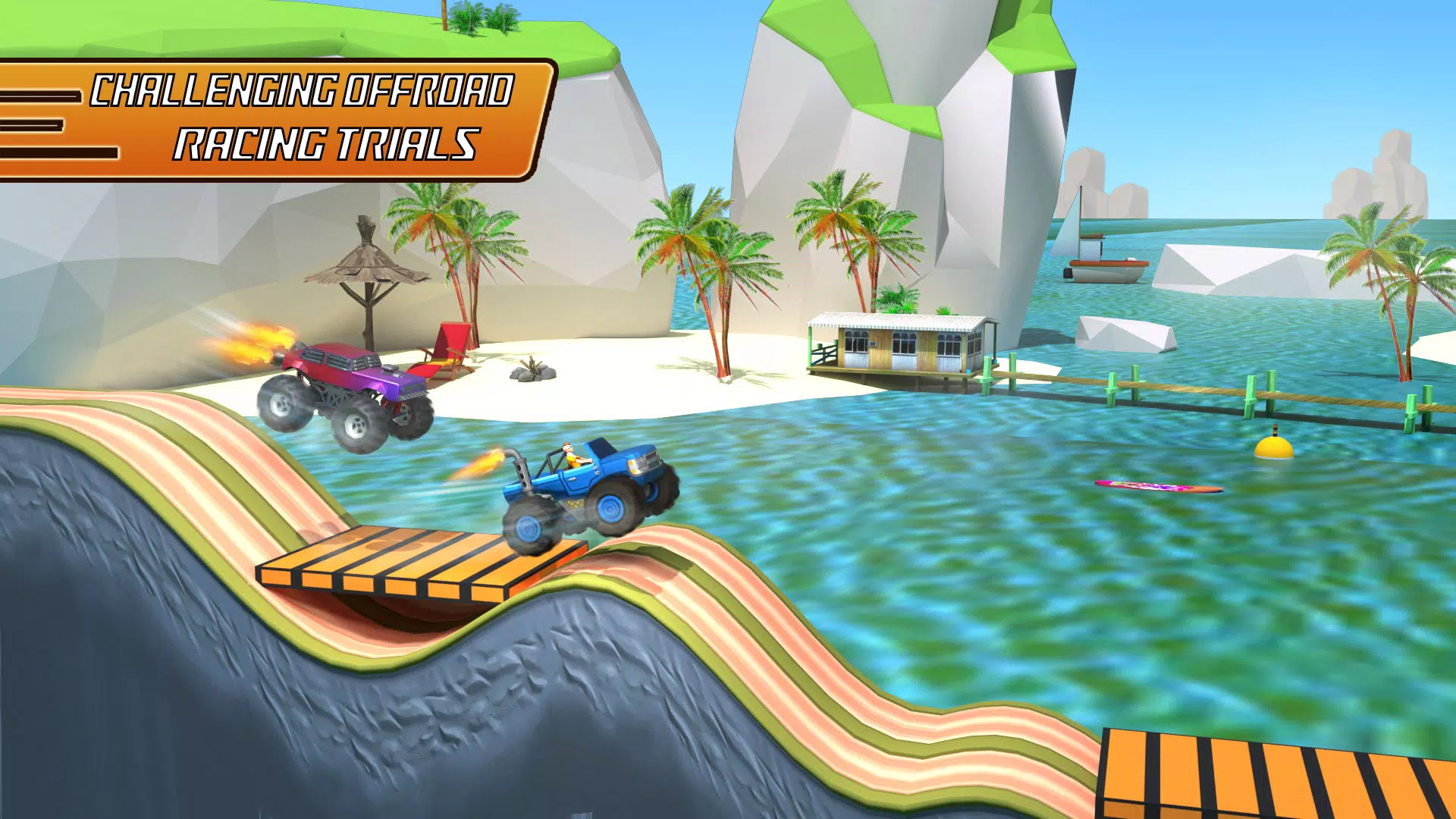 Uphill Racing - Hill Jump Game Ảnh chụp màn hình 3