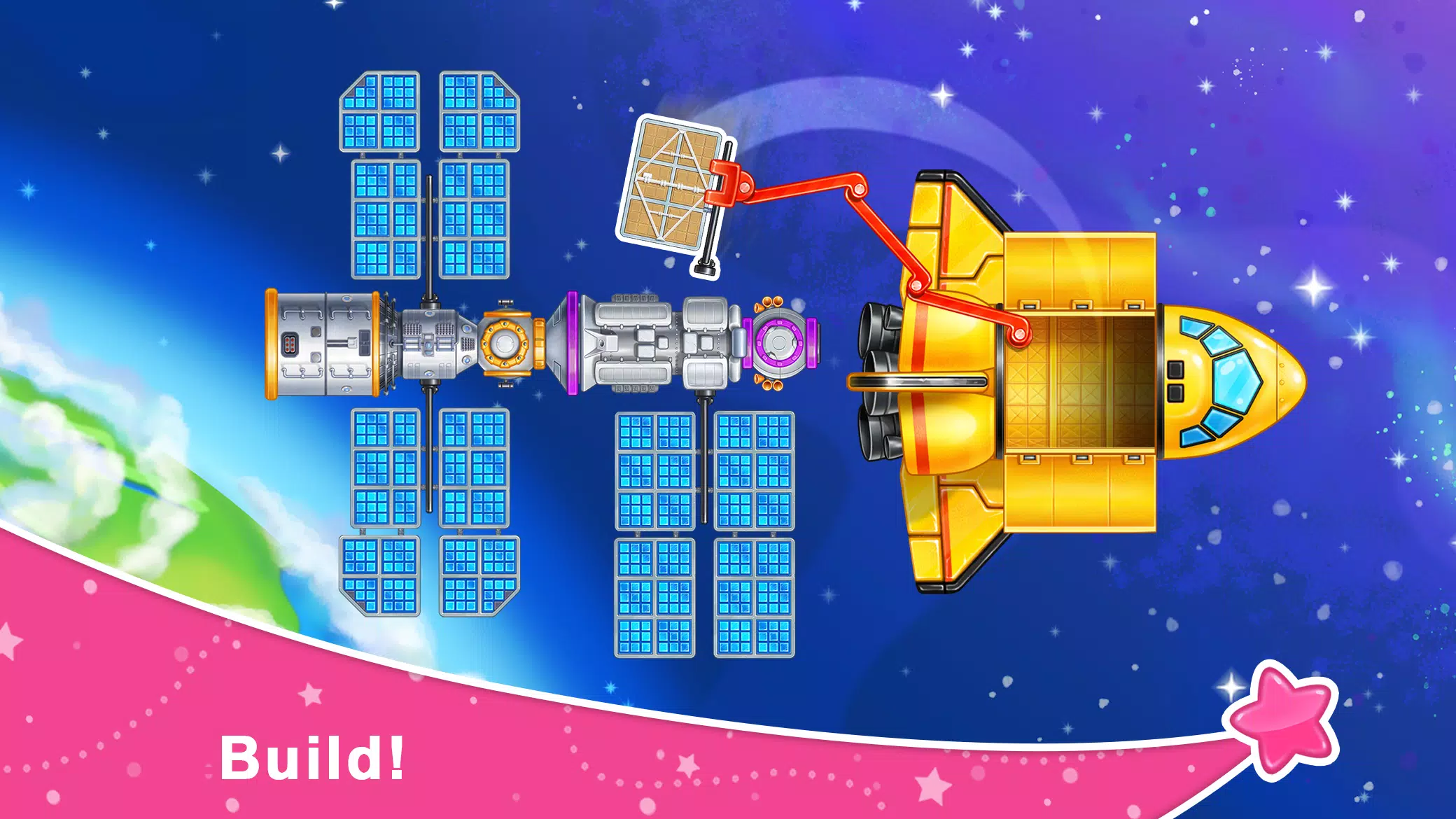 Rocket 4 space games Spaceship ภาพหน้าจอ 3