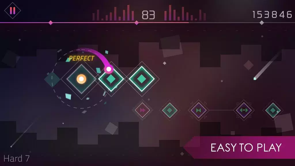 Beat Tiles: Rhythmatic Tap Schermafbeelding 1