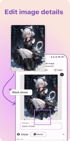 PixAI: AI Anime Art Generator Screenshot 2