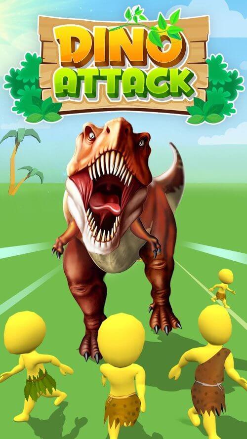 Dinosaur Attack Simulator 3D Ekran Görüntüsü 1