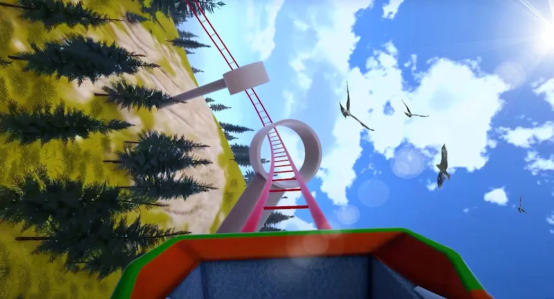 VR Roller Coaster 360 ภาพหน้าจอ 2