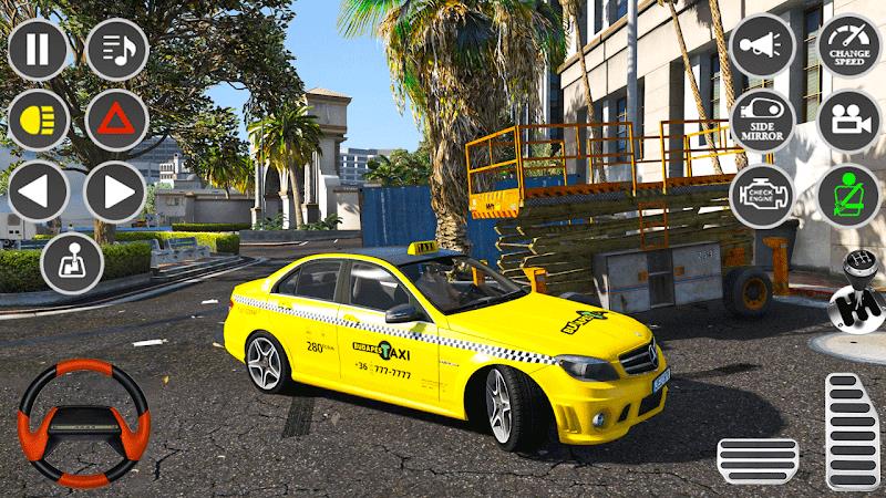 US Prado Car Taxi Simulator 3D Capture d'écran 3