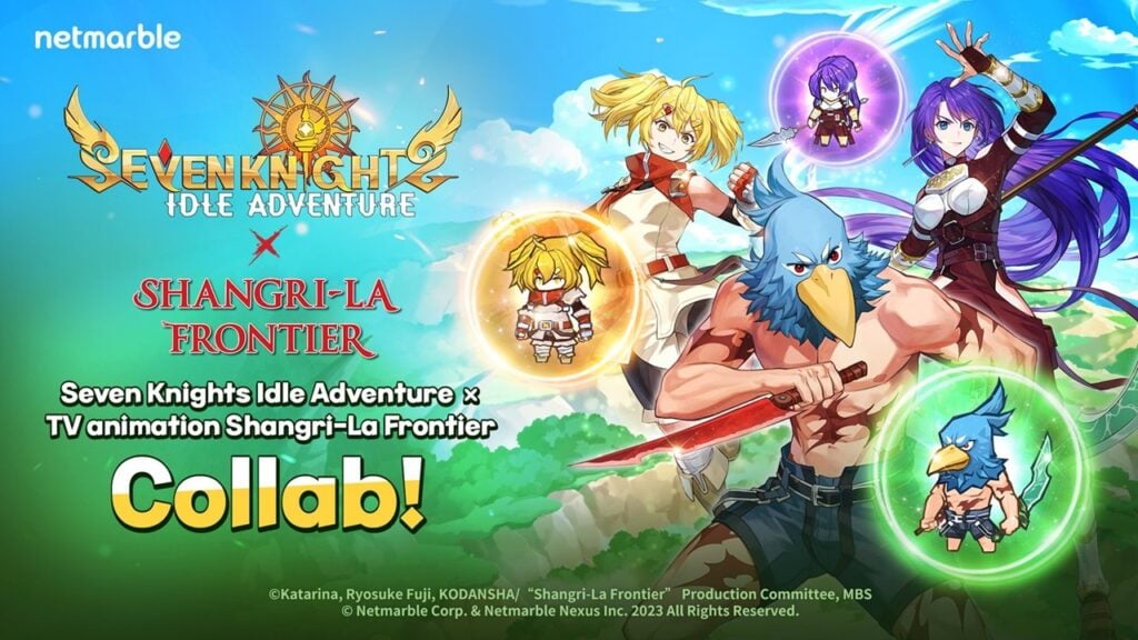 Sept Knights Idle Adventure s'associe à Shangri-la Frontier!