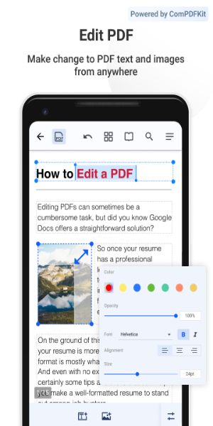 PDF Reader Pro: Editar PDF Captura de pantalla 3